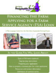 Cover for the article for Sustainable Farming Project about Financing the Farm, with three pictures of farmers