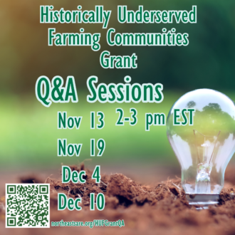 Historically Underserved Farming Communities Question and Answer 